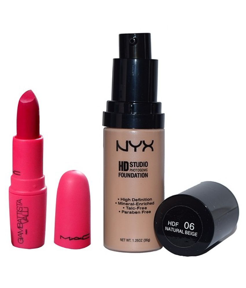 Mac D For Danger Lipstick With Nyx Hd Foundation 33 Gm Pack Of 2 Buy Mac D For Danger Lipstick With Nyx Hd Foundation 33 Gm Pack Of 2 At Best Prices In India Snapdeal