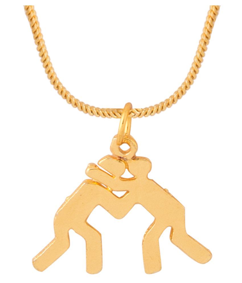 Dare by Voylla Boxing Design Pendant 