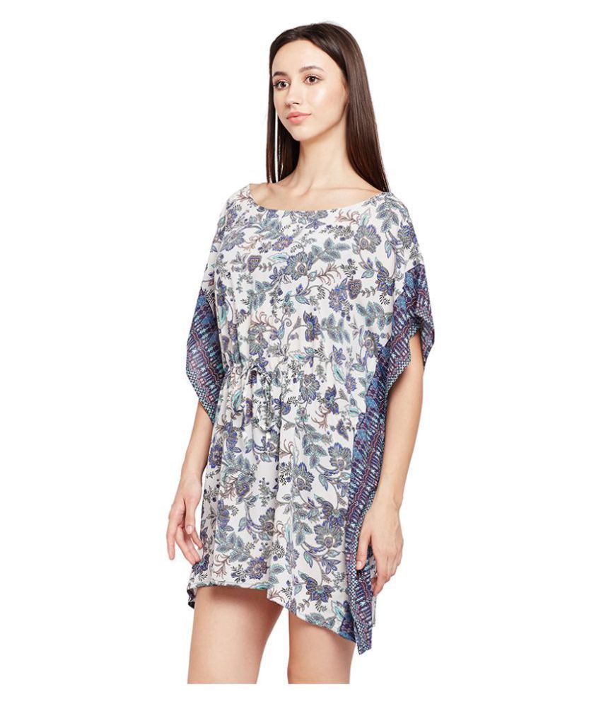 Buy Oxolloxo Polyester Off White Beach Dresses Online at Best Prices in India - Snapdeal
