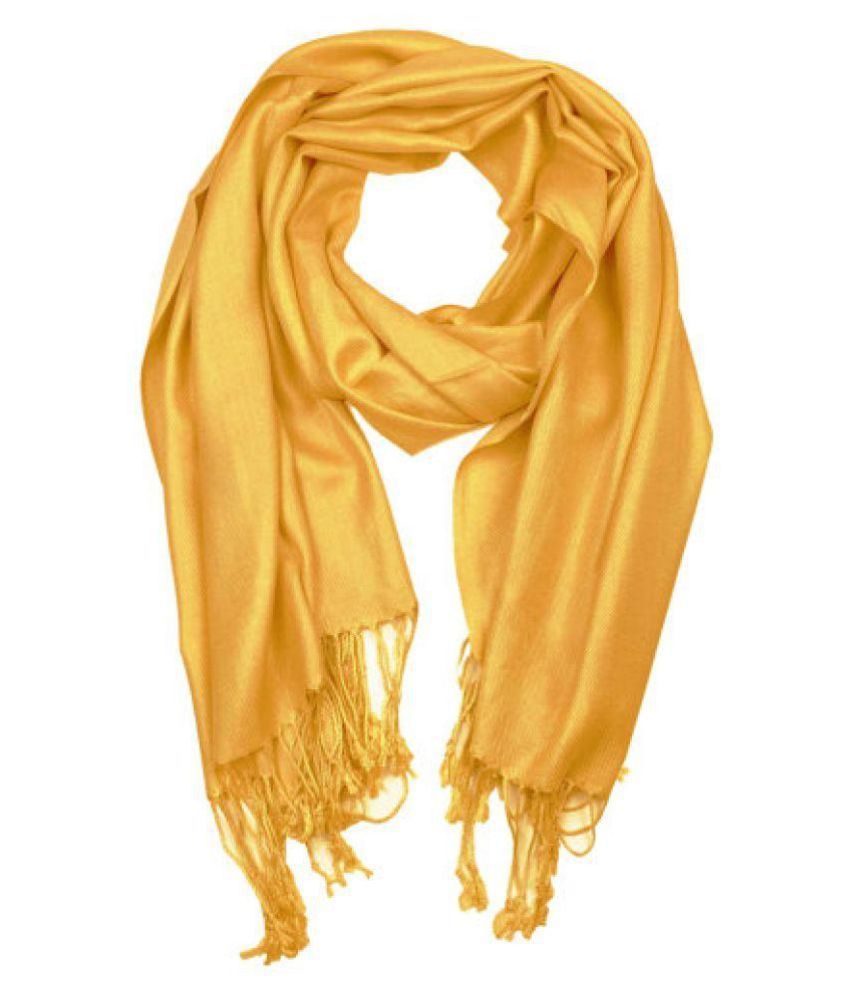 Look New GoldenRod Pashmina Shawls Buy Online at Low Price in India Snapdeal