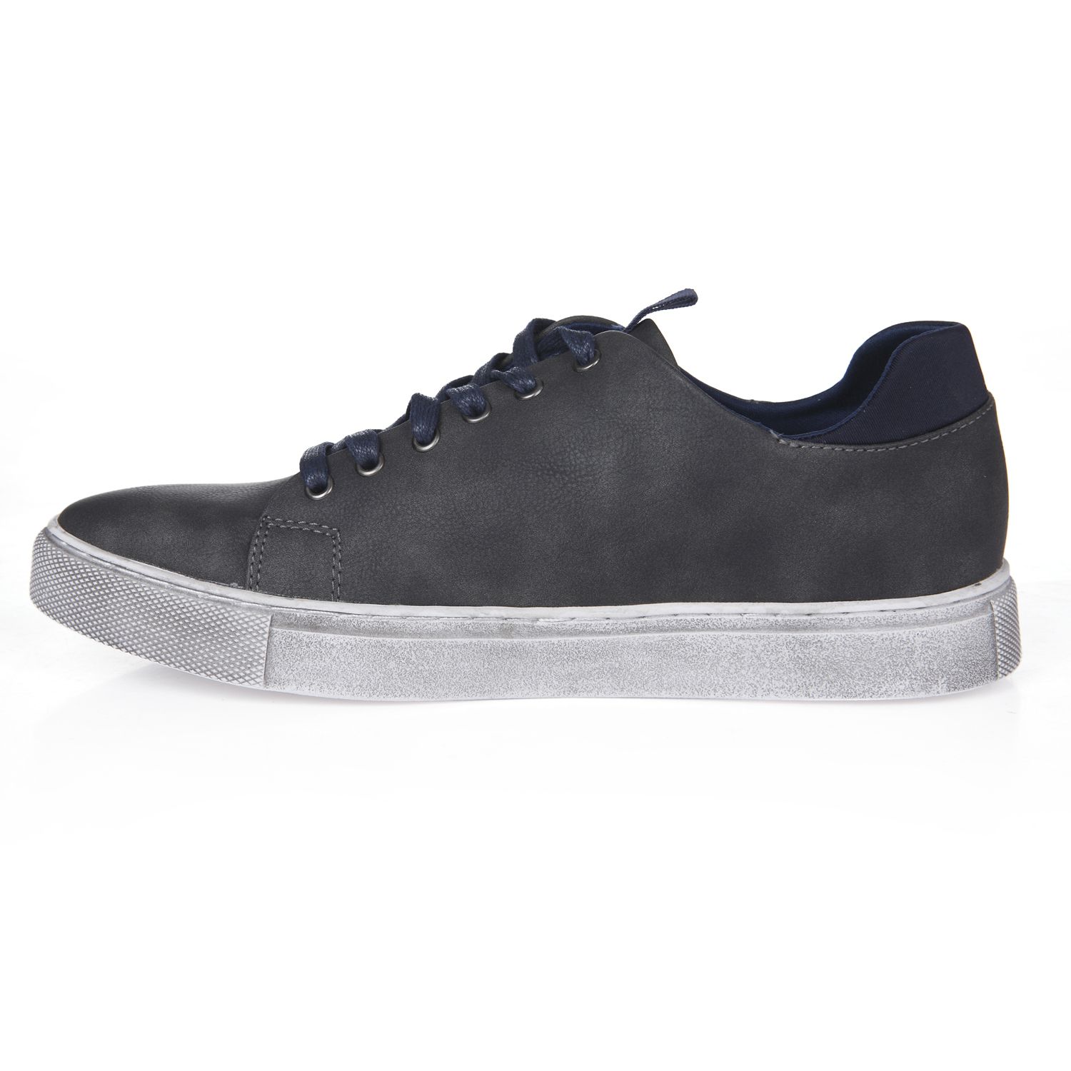 Mufti Grey Lace Up Shoes Gray Casual Shoes - Buy Mufti Grey Lace Up ...