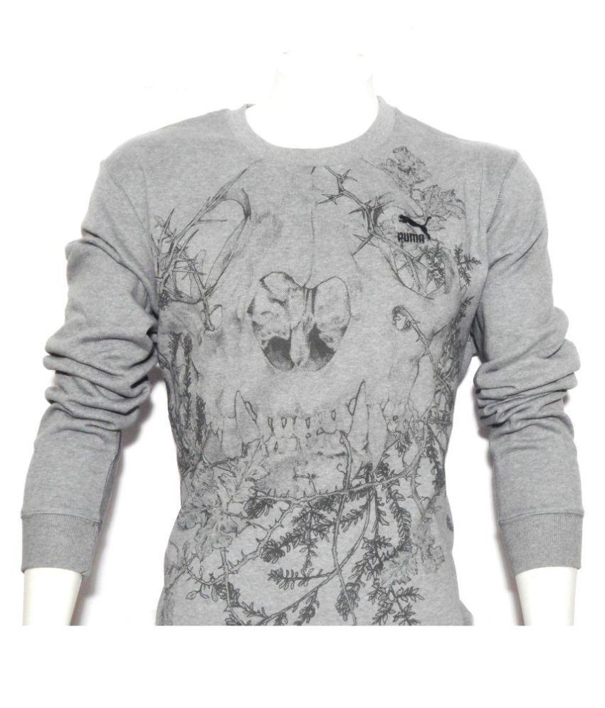 puma round neck sweatshirts