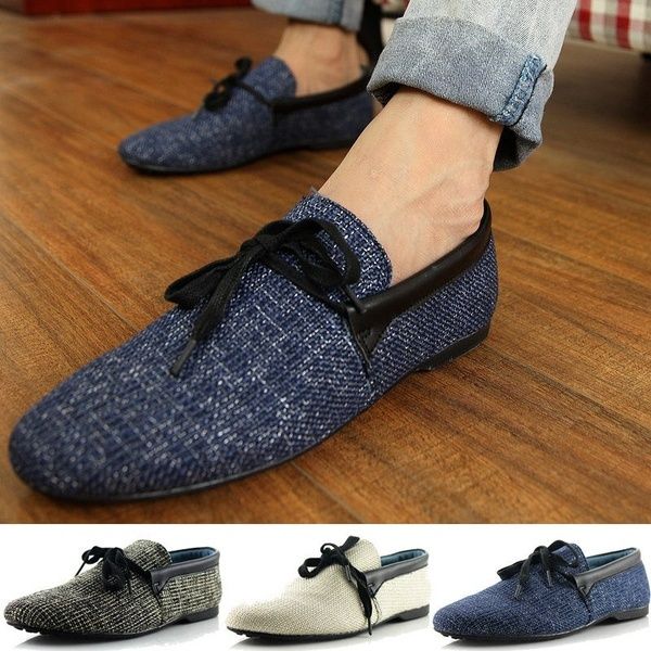 Men S Breathable Loafers Stylish Shoes Casual Comfortable Flats