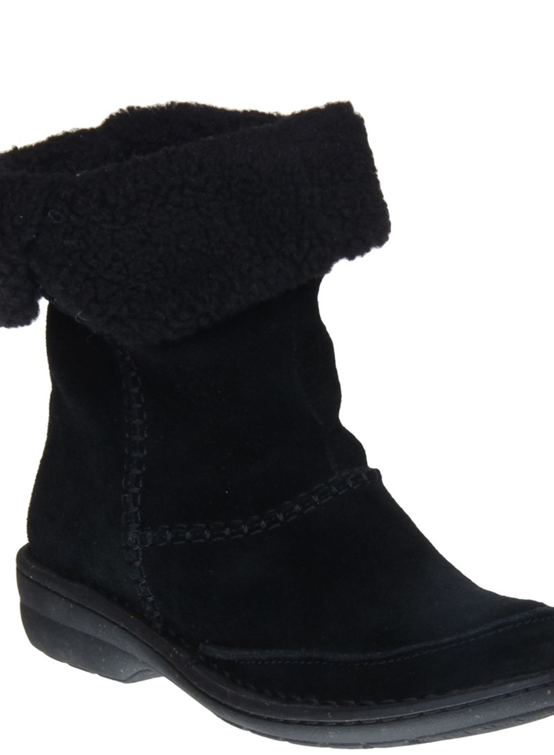 clarks long black boots