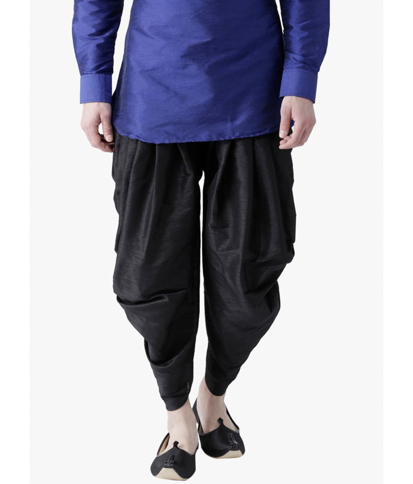     			Deyann Black Dhoti