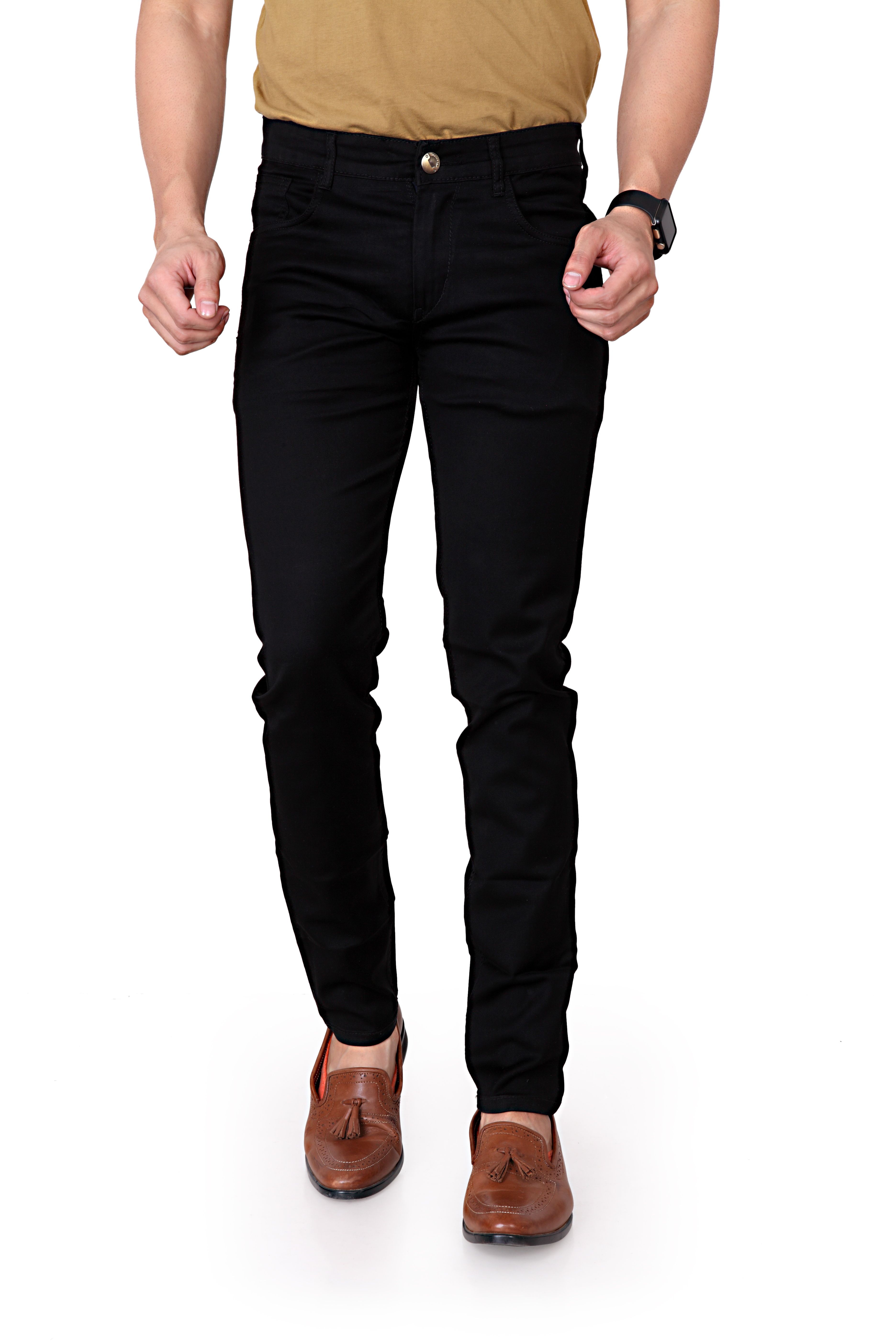 black slim jeans womens