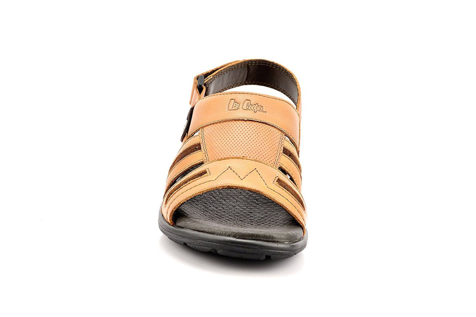 lee cooper tan sandals