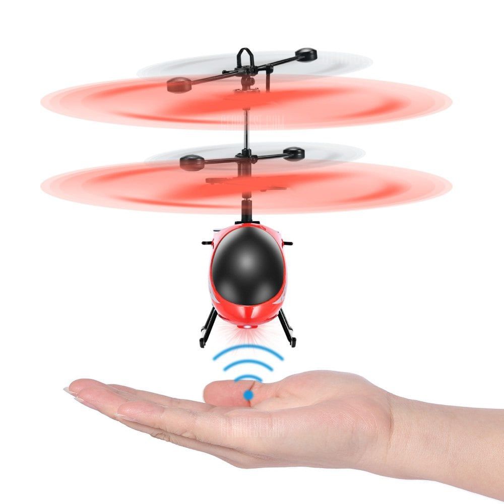 SILVOSWAN Infrared & Gravity Sensor Flying Helicopter (Multicolor ...