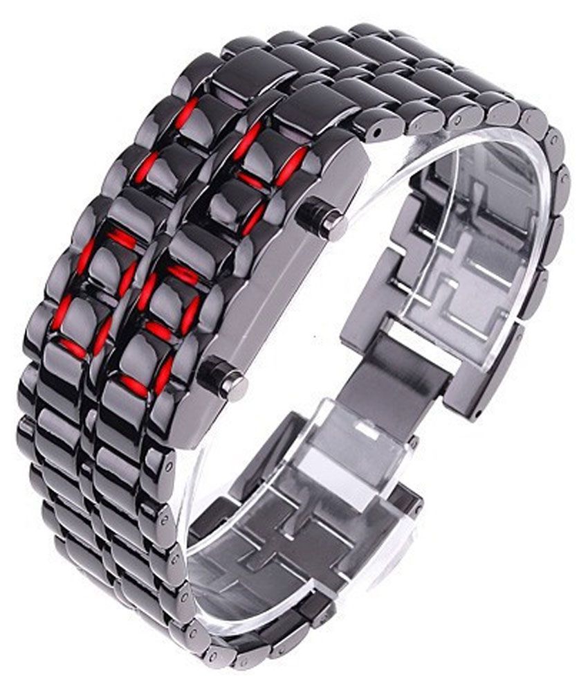 jm black smart watch