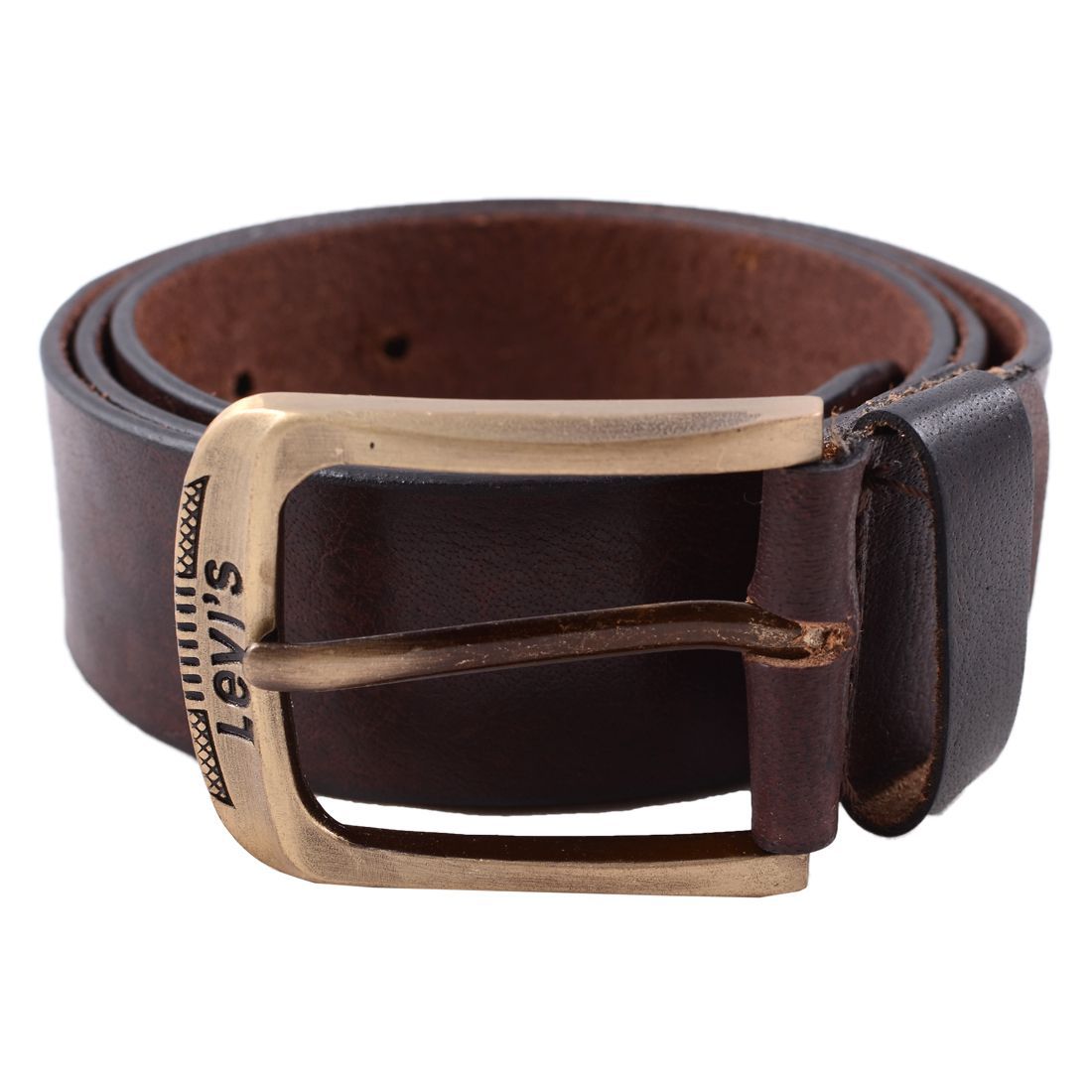 Levi's Brown Leather Casual Belt - Pack of 1: Buy Online at Low Price