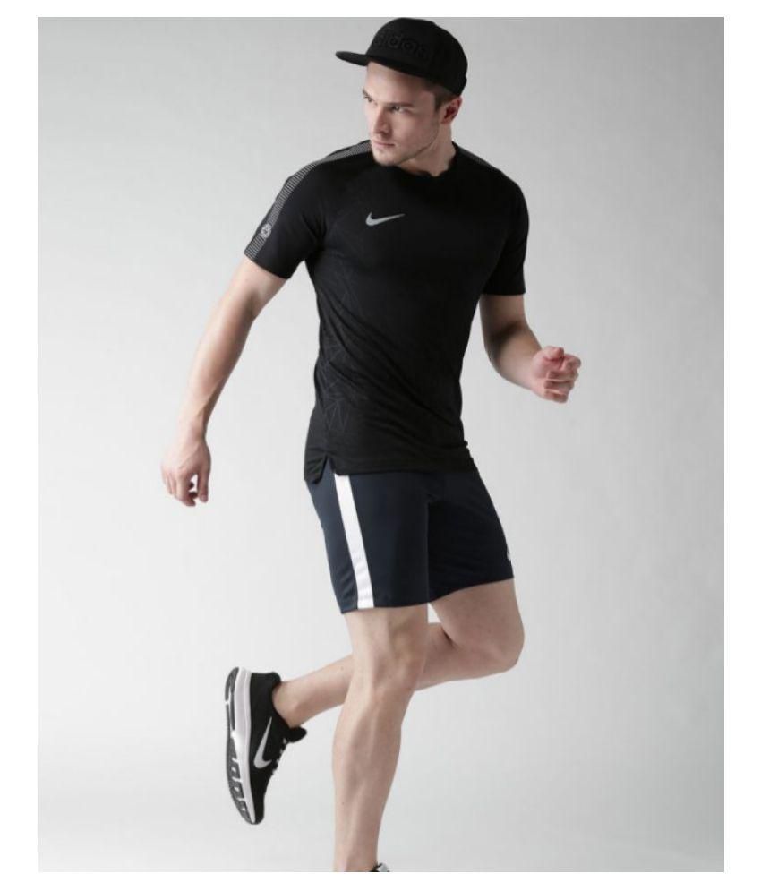 Nike Navy Polyester Lycra Running 