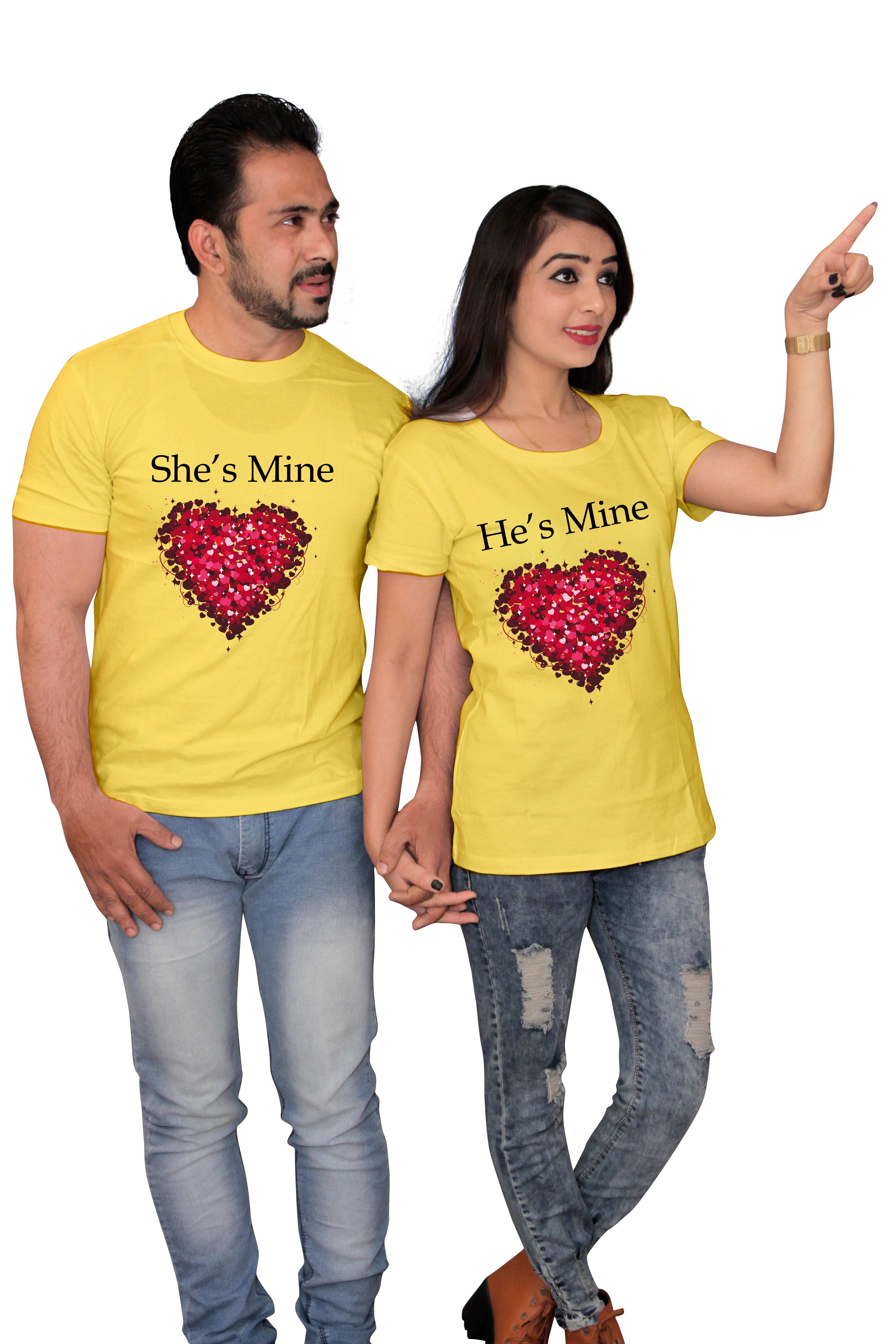 snapdeal couple t shirt