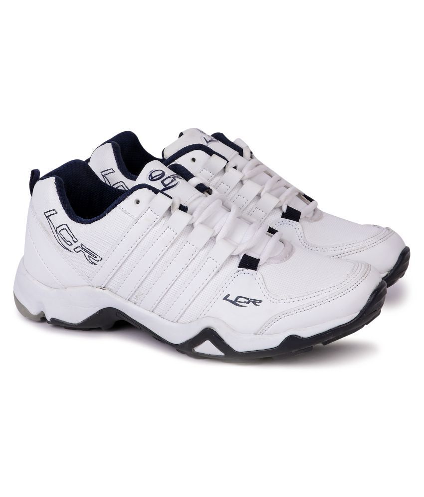 lancer sports shoes white