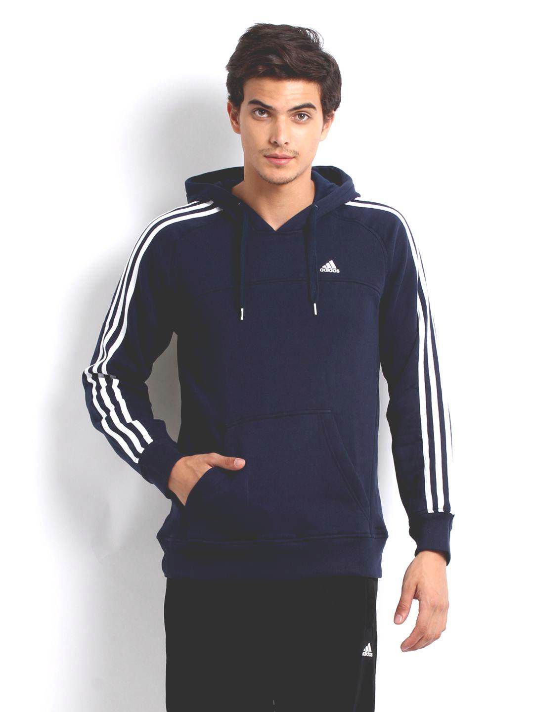 Adidas Navy Hooded Sweatshirt - Buy Adidas Navy Hooded Sweatshirt