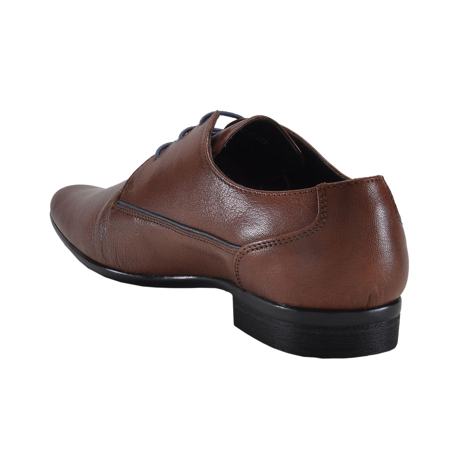 franco leone tan derby shoes