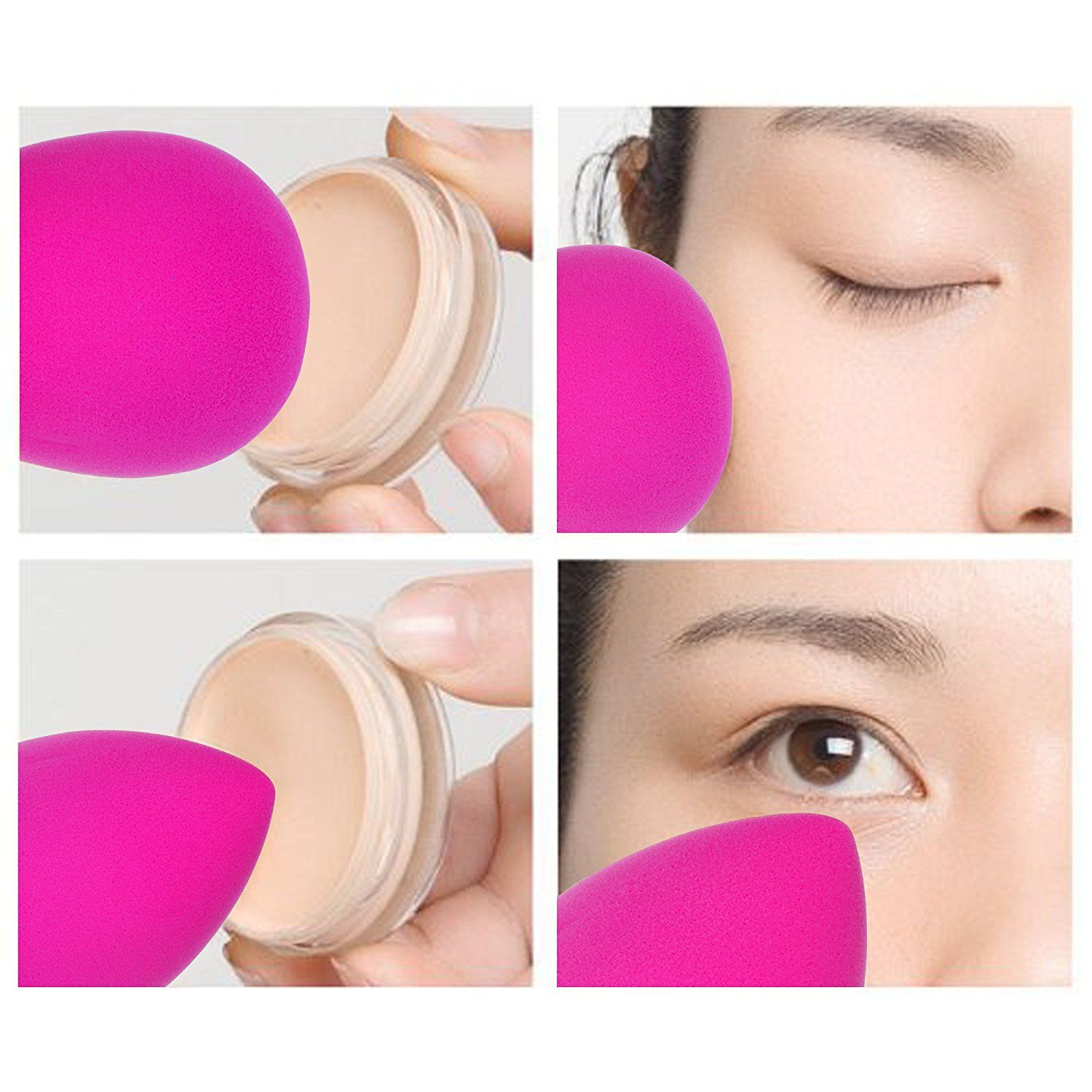 Glamix Professional Contouring Brush and makeup Sponge Blush for
