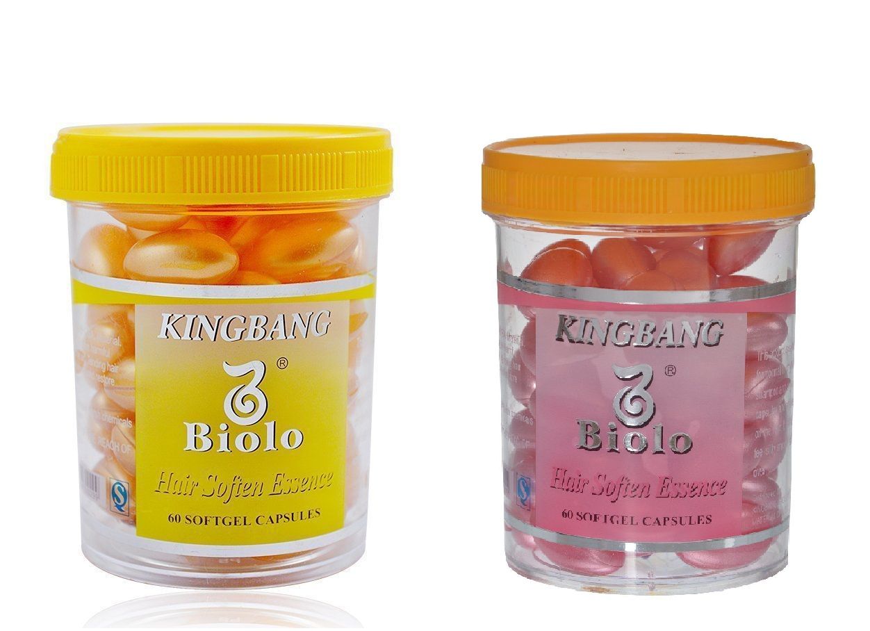 Kingbang Biolo Hair Softgel Capsules For Hair 60 Capsules ( Pack Of 2