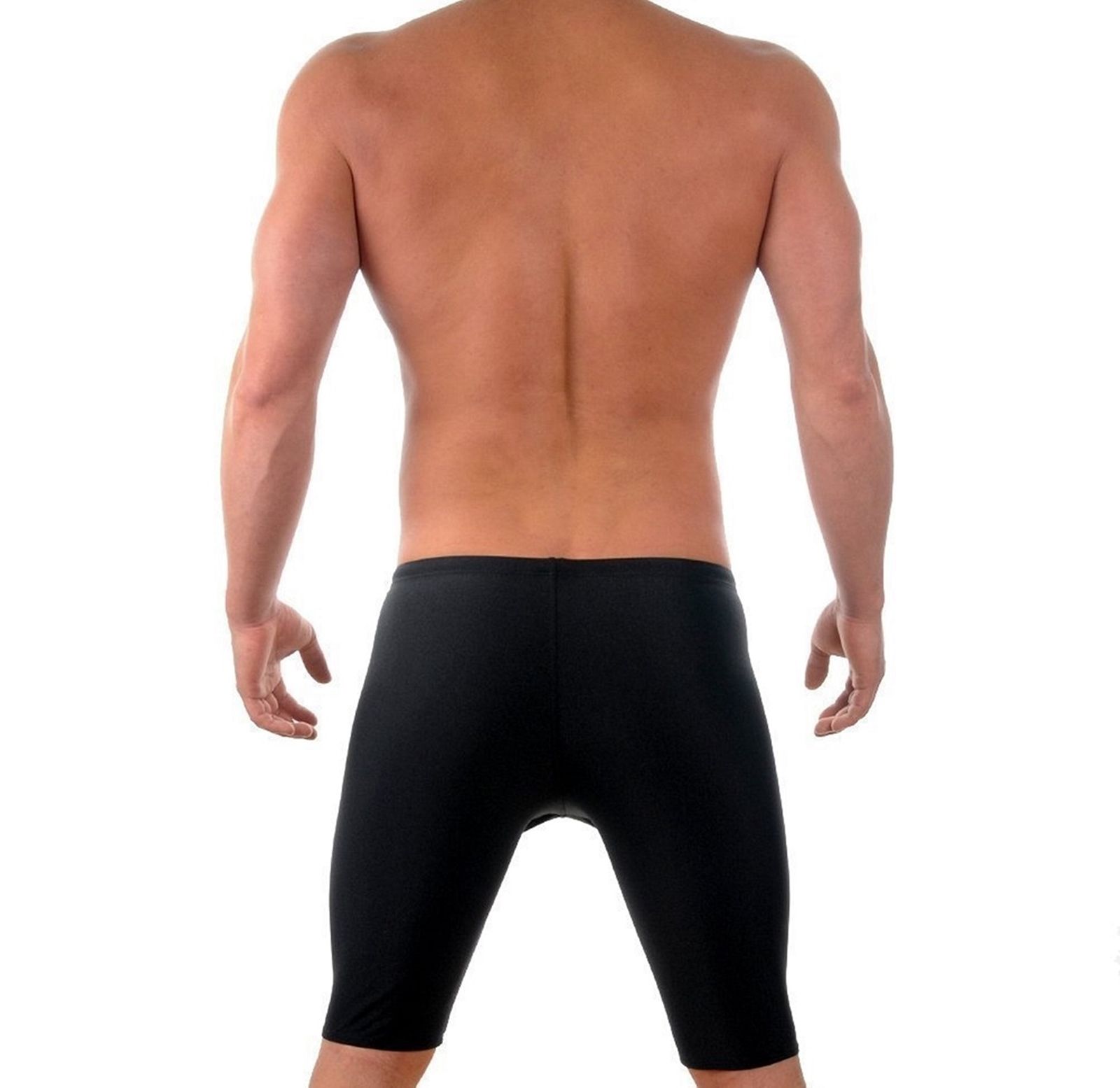REENAX Black Cotton Lycra Swimming & Water Sports Shorts Buy REENAX