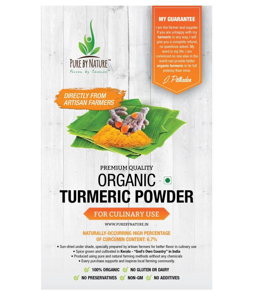 Pure by nature Turmeric Powder 100 gm: Buy Pure by nature Turmeric Powder 100 gm at Best Prices in India -