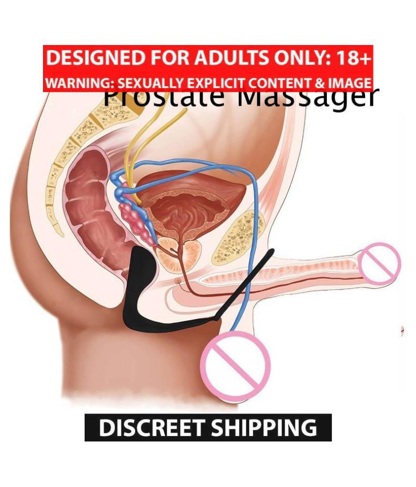 Silicone Male Prostate Massager Adult Sex Products Sex