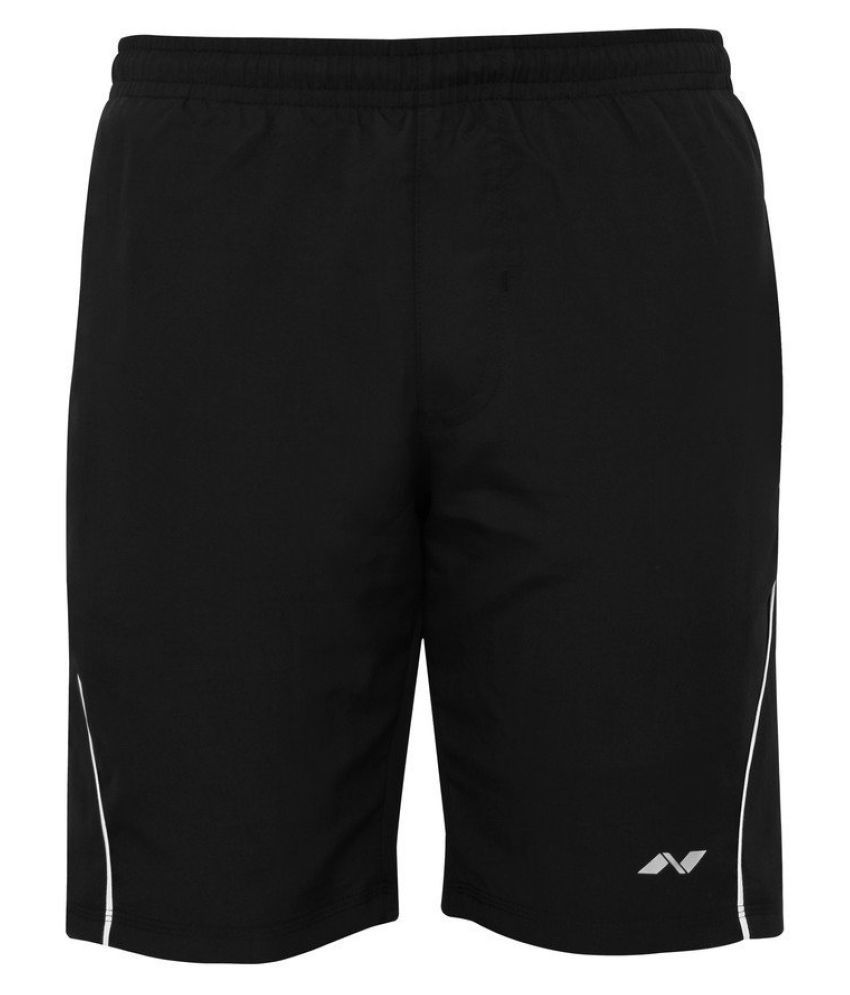 Nivia Black Polyester Running Shorts Single-2036xxl4 - Buy Nivia Black ...