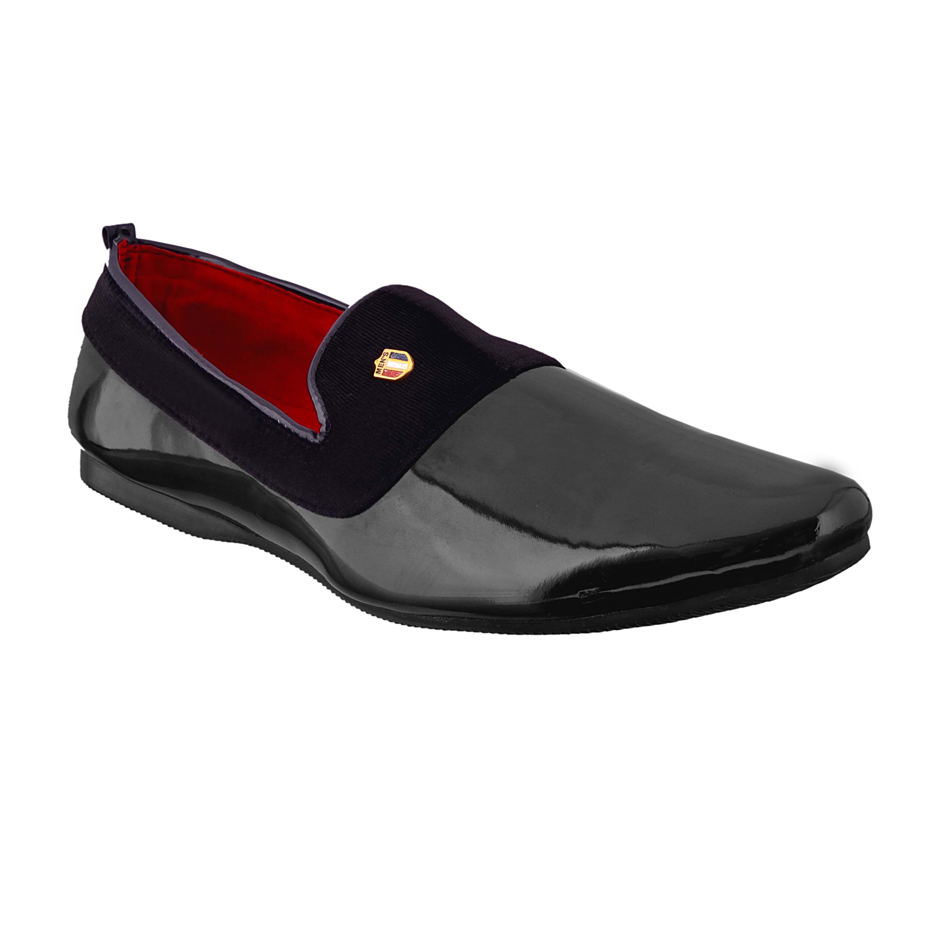 black loafers mens designer