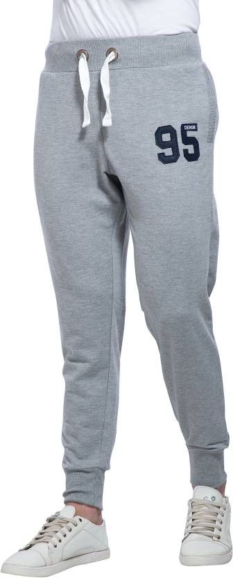 grey fleece pants