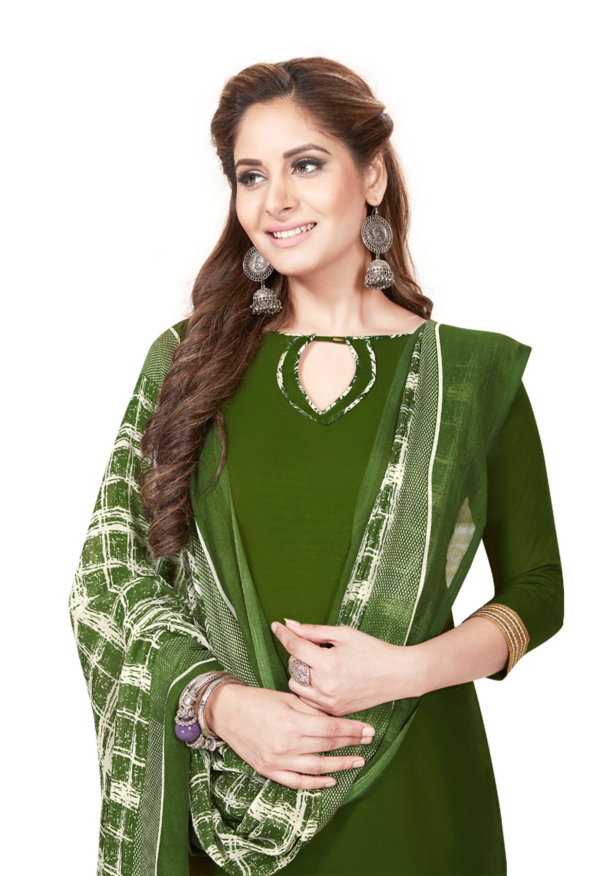 synthetic salwar material