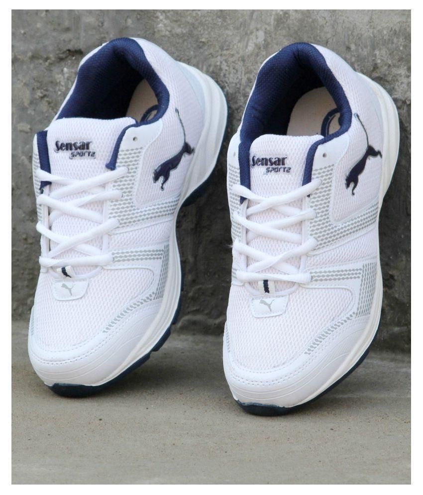 SENSAR White Running Shoes - Buy SENSAR 