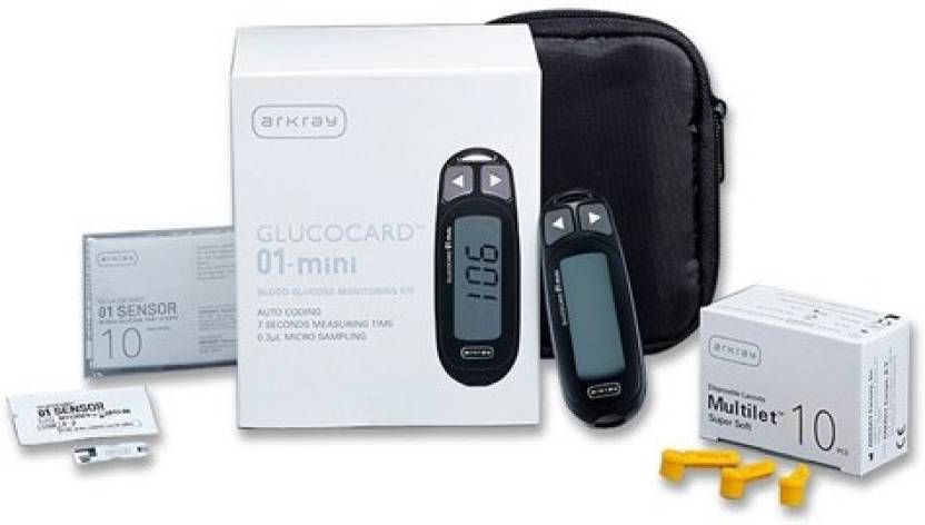 Arkray Glucocard Glucometer 01 min: Buy Online at Best Price in India ...