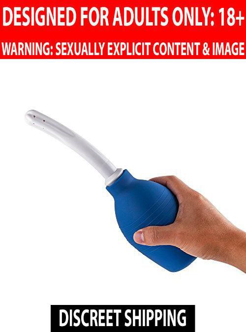 Vies Voorschrijven gallon Douche And Enema Flush Bulb, Flex Tip Cleaning Bulb, Portable Insert  Vaginal Douche ,Medical-Grade Deluxe Home Enema for Anal or Vaginal Douching  Aids in Hygiene 10oz (Blue): Buy Douche And Enema Flush