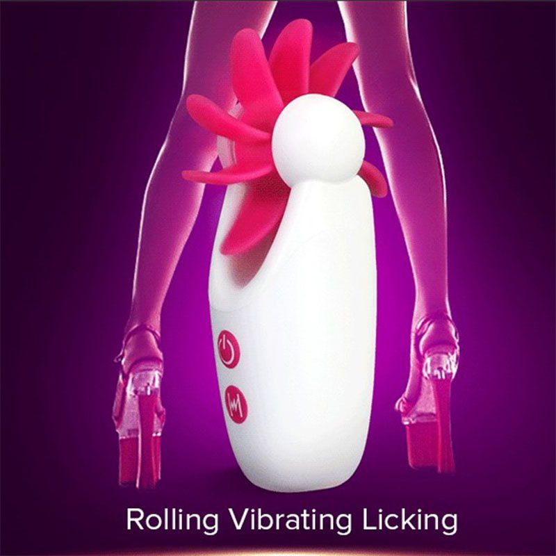 Licking Toy 7 Speed Rotation Vibrating Oral