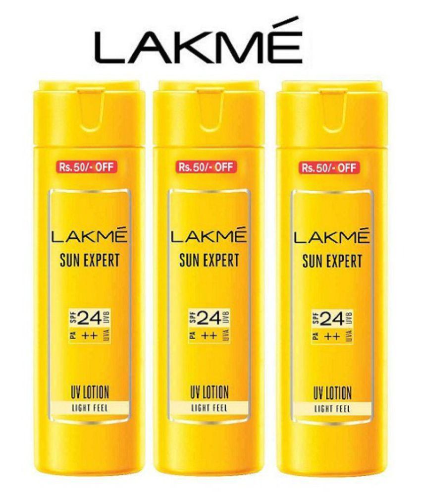 lakme sun expert spf 24 120ml price