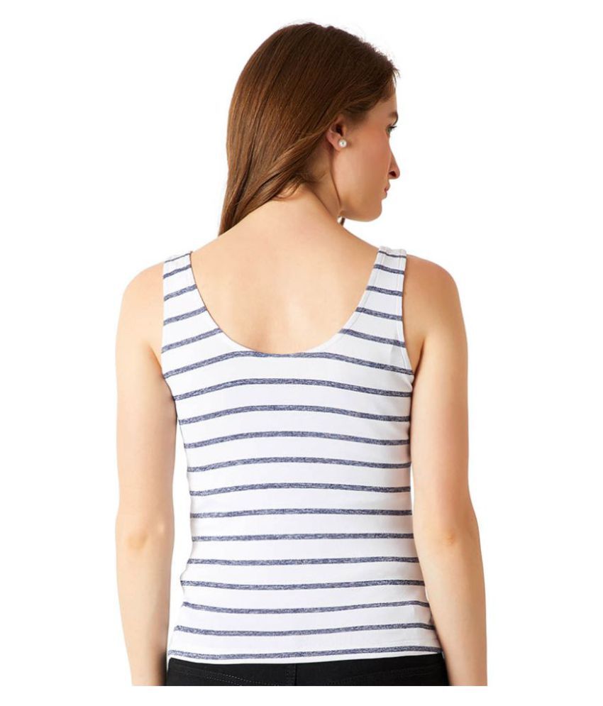 Miss Chase Polyester Tank Tops - Multicolor - Buy Miss Chase Polyester ...