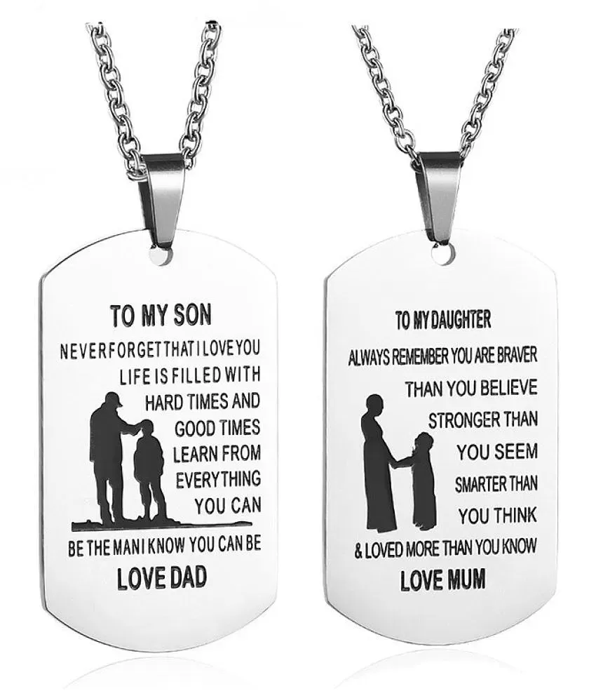 Dear Mom - From Son - Necklace Gift Set - SS368 – Sugar Spring Co