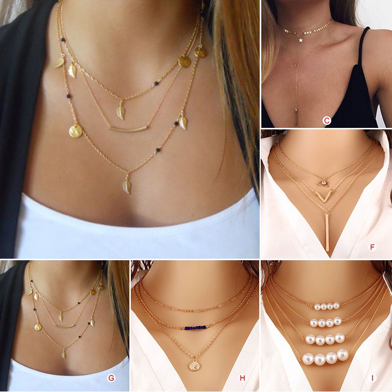 Jewelry Collier Necklaces s.Oliver Selection Collier Necklace silver-colored-brown casual look 