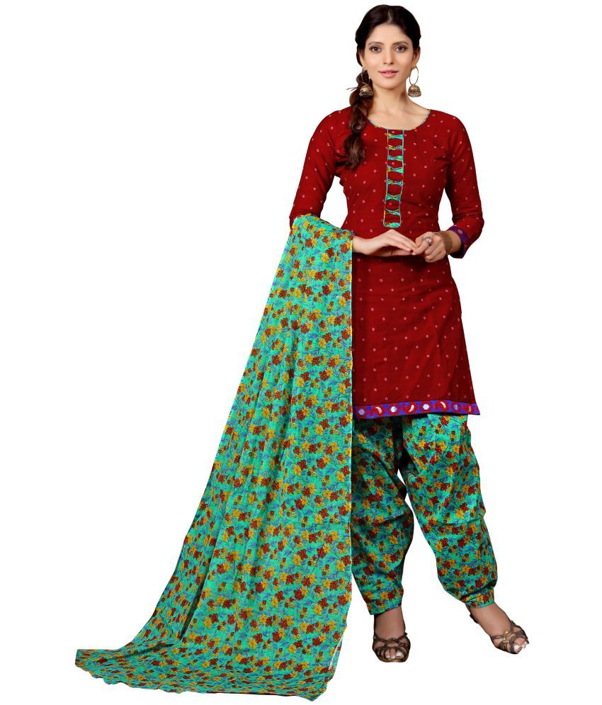 Stitched cotton churidar online shopping Clearance