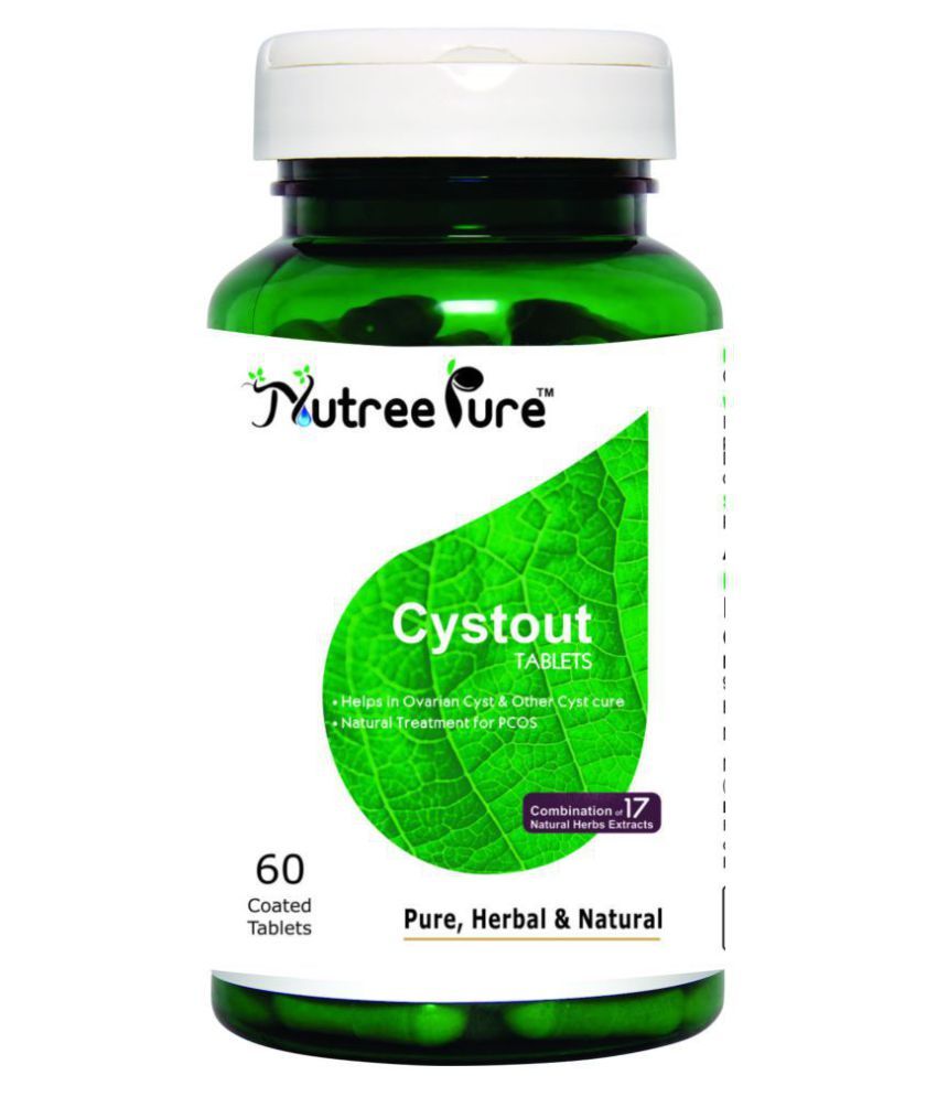 Nutree Pure Cystout Cyst, PCOS & Female Problem Supplement 60 no.s