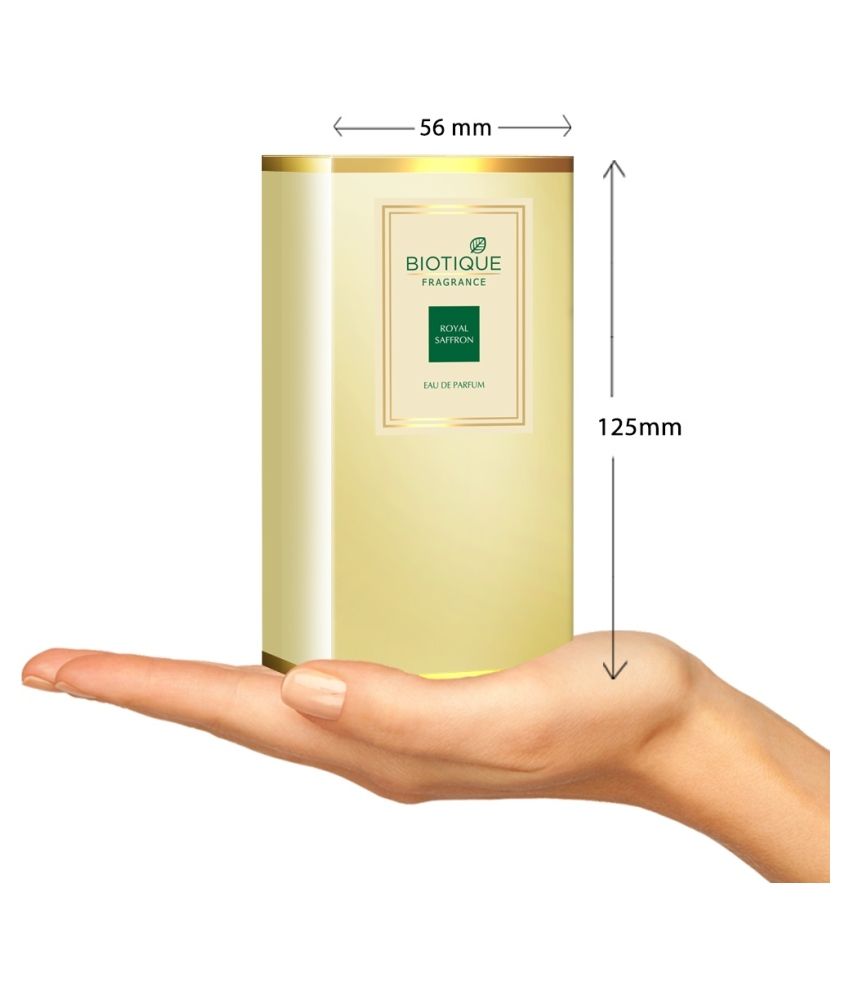 biotique royal saffron eau de parfum