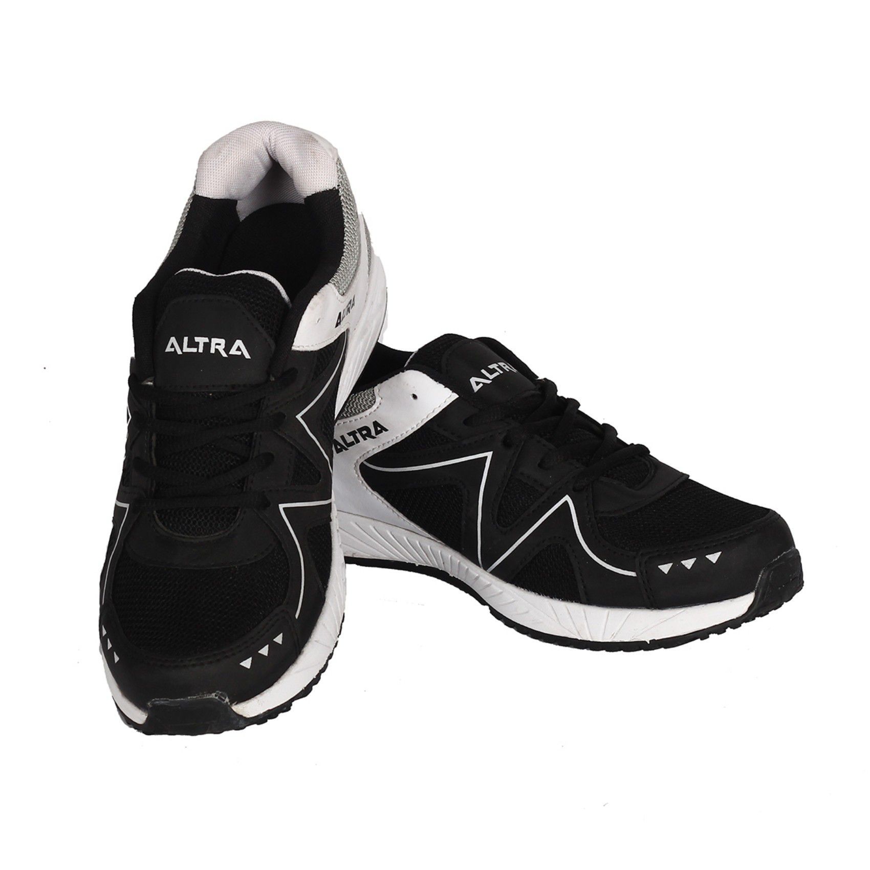 Altra LaceUp Stylish Sports Shoes For Men Lifestyle Black Casual Shoes 