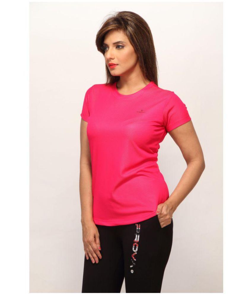 Buy AREENA Nylon T Shirts - Pink Online at Best Prices in India - Snapdeal