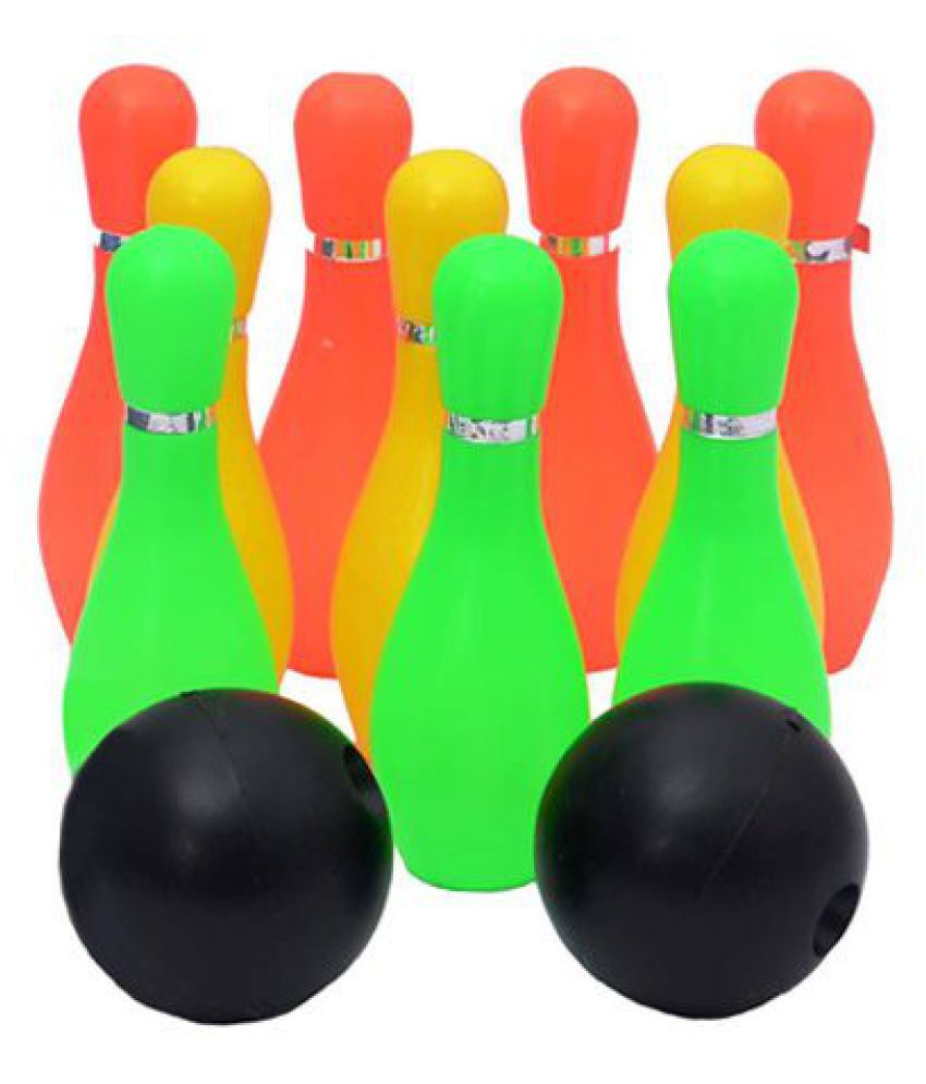 plastic 10 pin bowling set