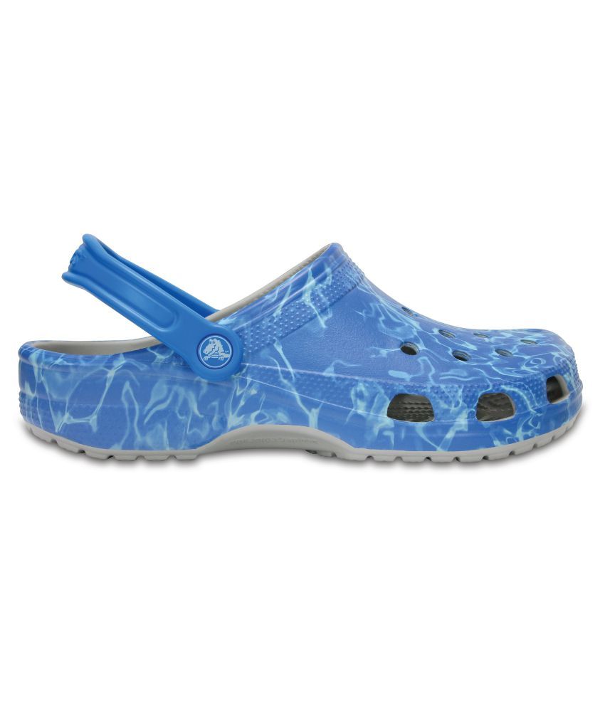 crocs for men blue