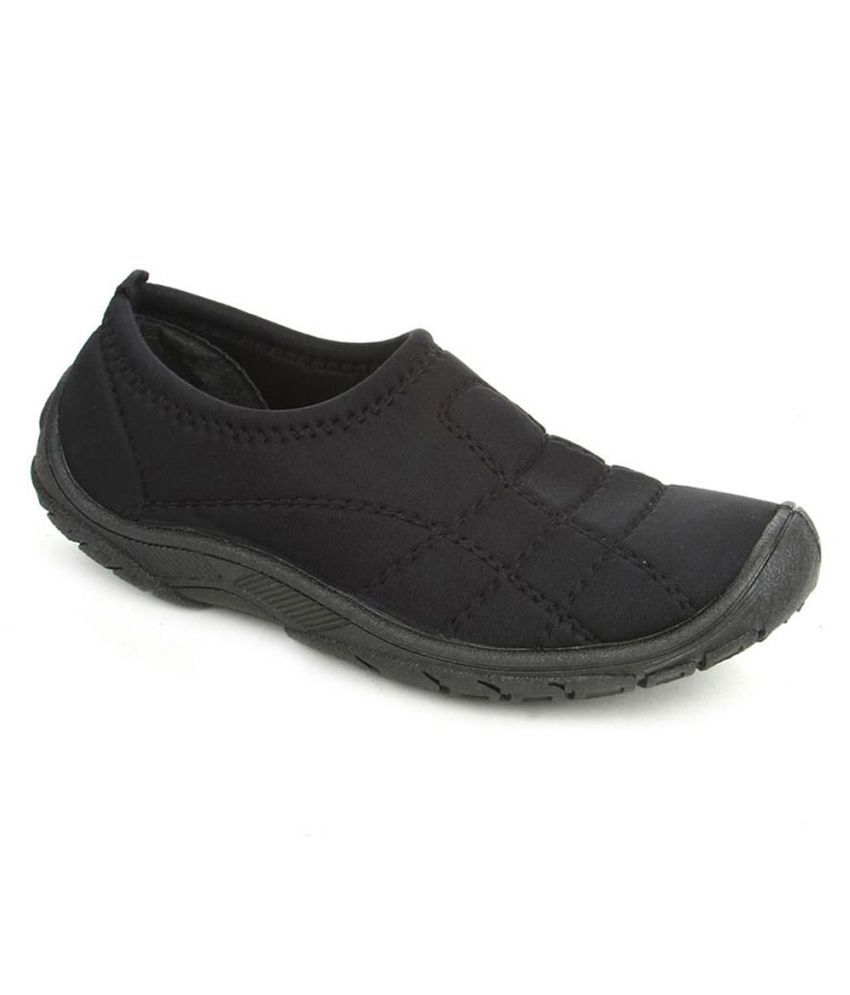     			Gliders By Liberty Black Casual Shoes