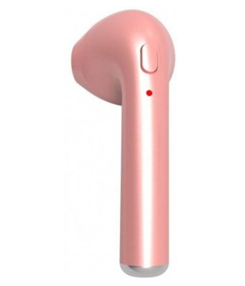 wacht hengel rekenkundig TSV HBQ I7R In Ear Classy Wireless Bluetooth Headset - Pink - Bluetooth  Headsets Online at Low Prices | Snapdeal India