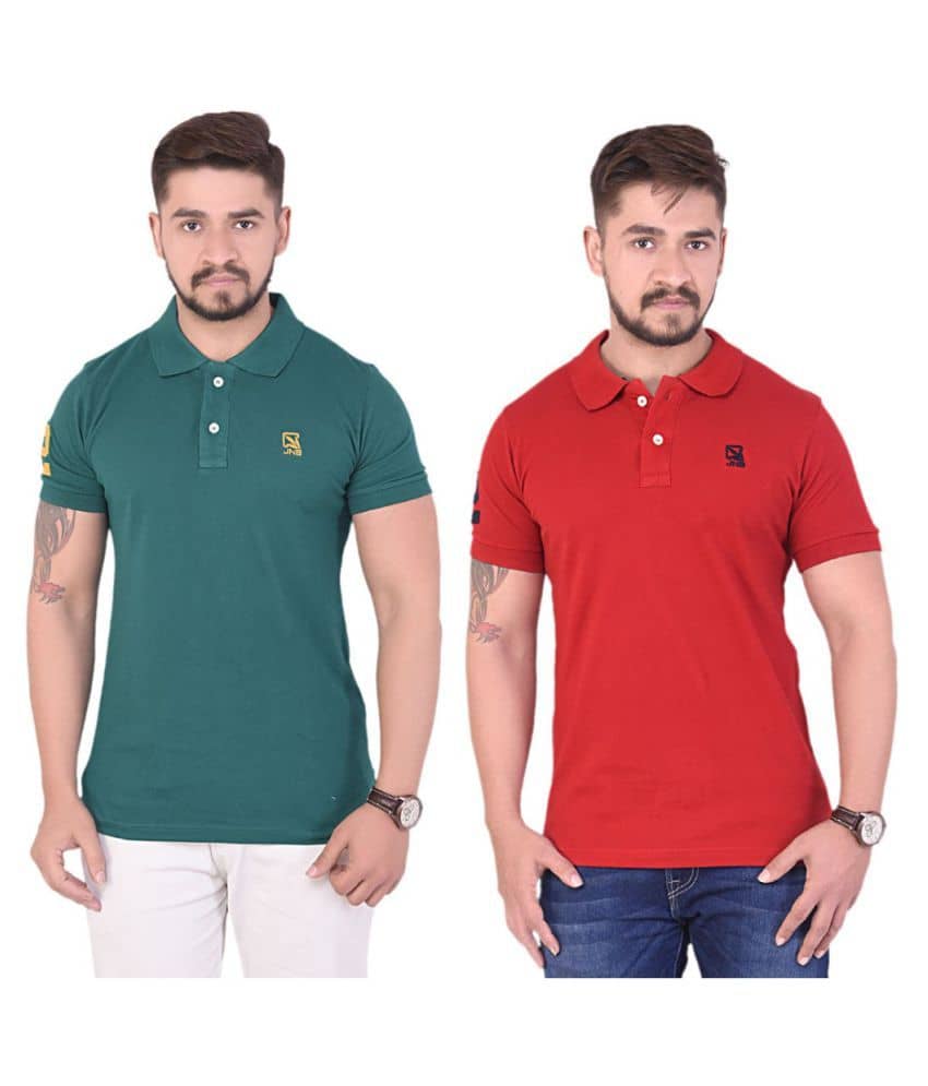 JOHN BERG Multi Regular Fit Polo T 