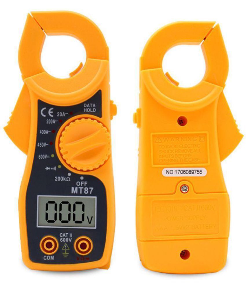 Buy MT87 Digital Clamp Meter Electronic Tester Pocket Clamping Meter