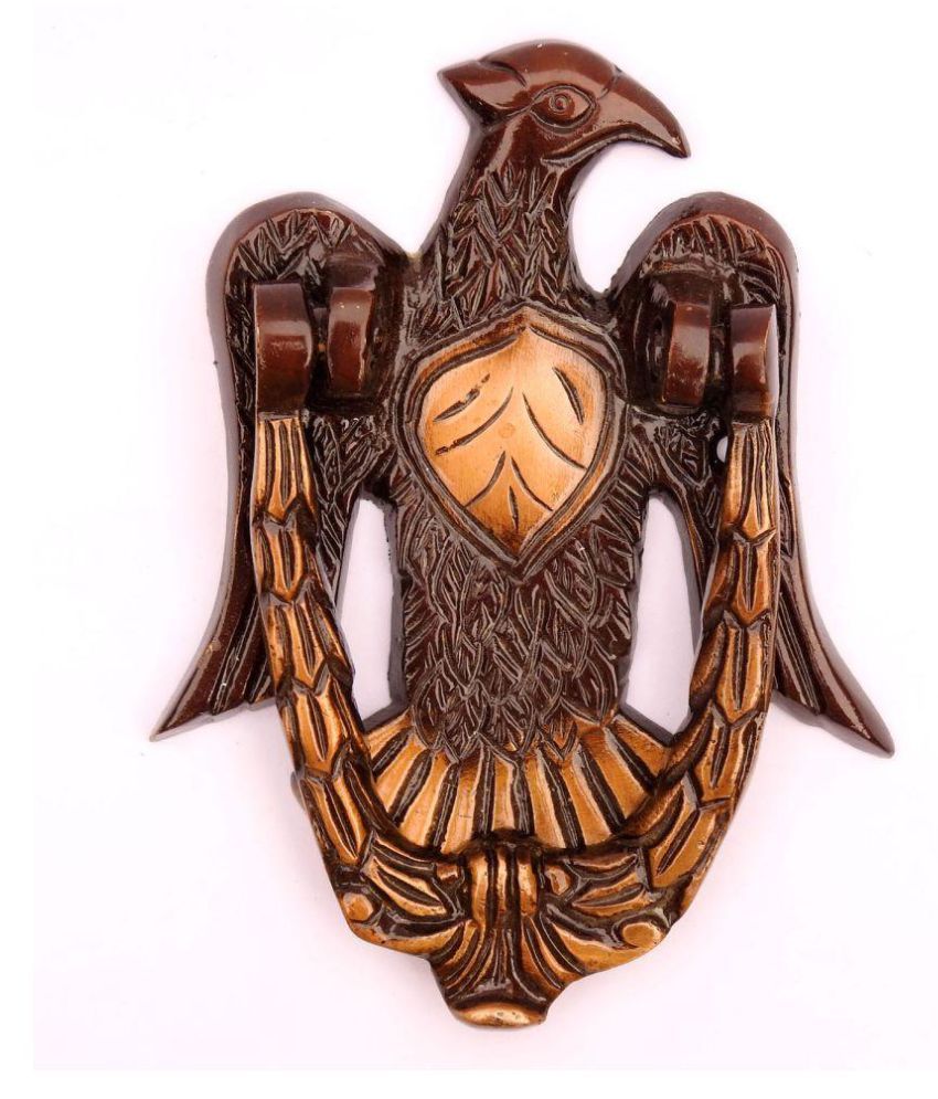 Susajiit Antique Brass Door Knocker Of Eagle Bird Decorative Door Decor And Hardware