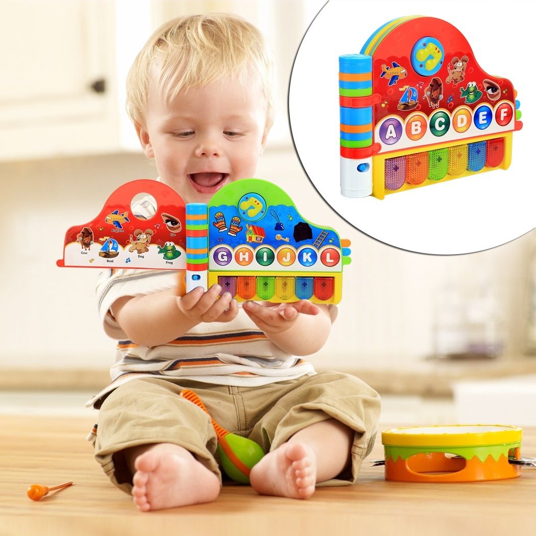 Arshiner Children Kids Learning Electronic Toy Musical Rhymes Book With