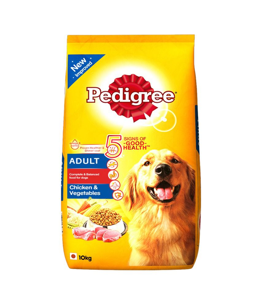 Pedigree Dry Dog Food, Chicken & Vegetables for Adult Dogs